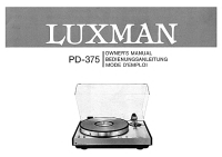 Luxman PD-375-Owners-Manual 